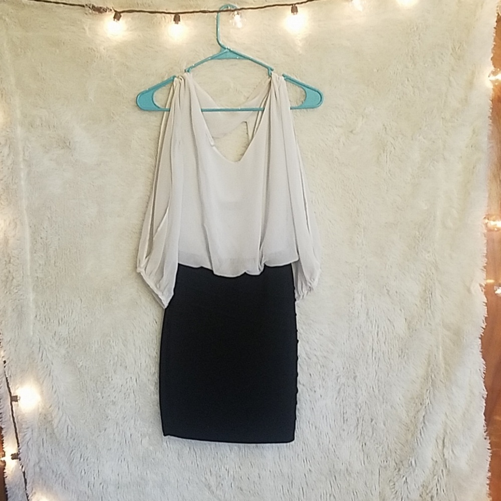 Black and White Dress